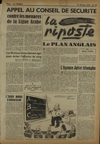 La Riposte N°30 (22 oct. 1947)